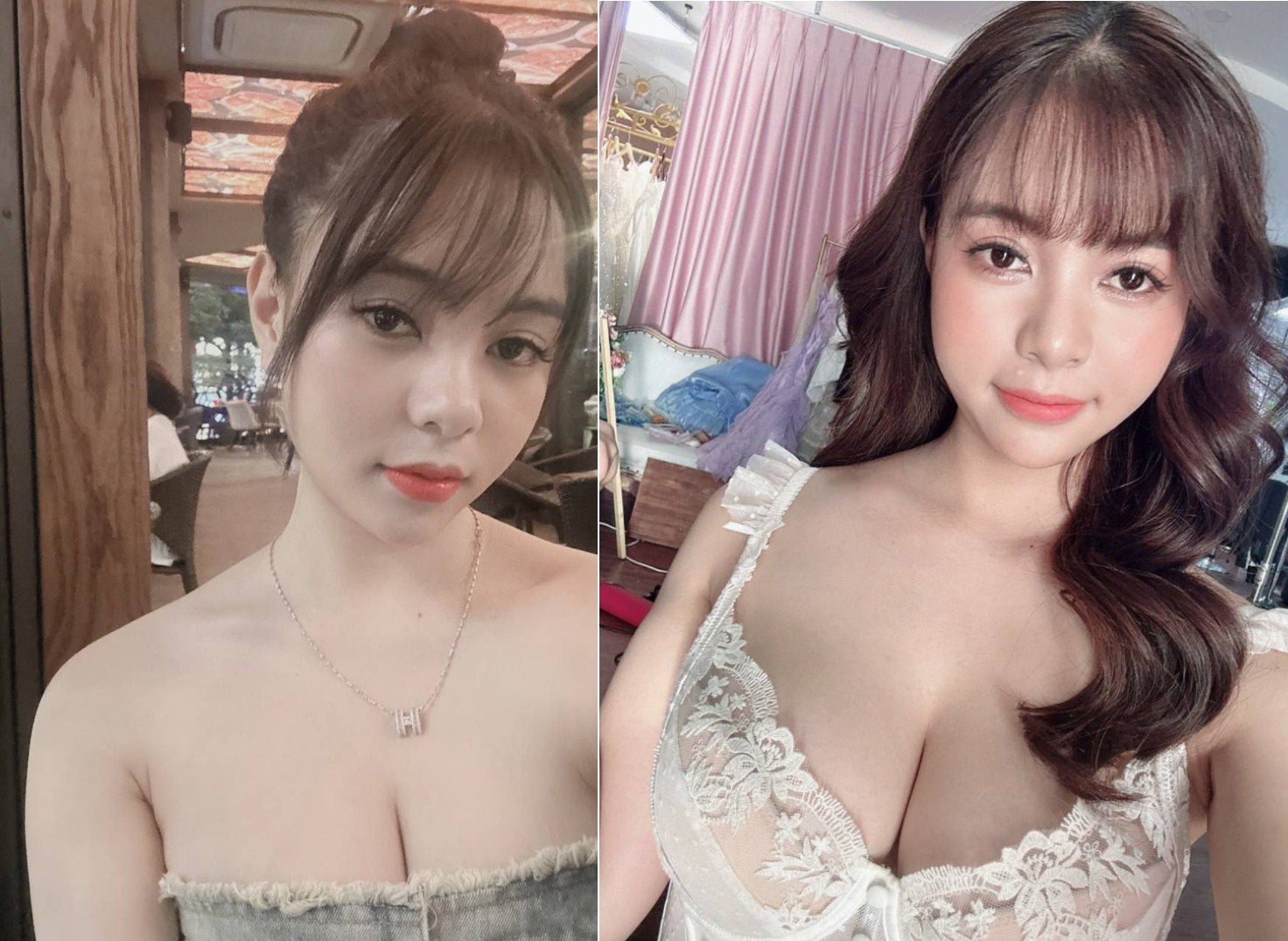 Cặp bồ quay lại clip để khoe
