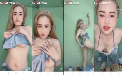 Gấu misa idol tiktok lộ hàng khủng trên livetream P8