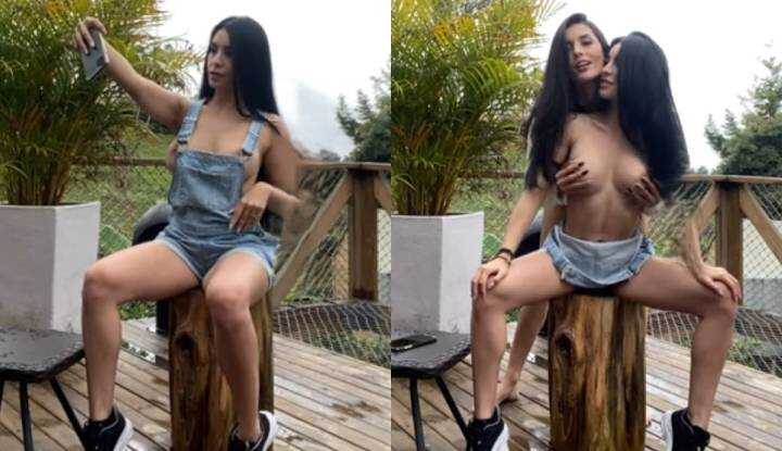 Hannamiller và cô bạn thân làm tình ở nơi công cộng