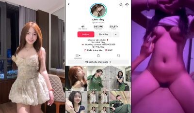 Hot nhất 2025 idol TikTok Linh Tây làm tình với bạn trai cực phê