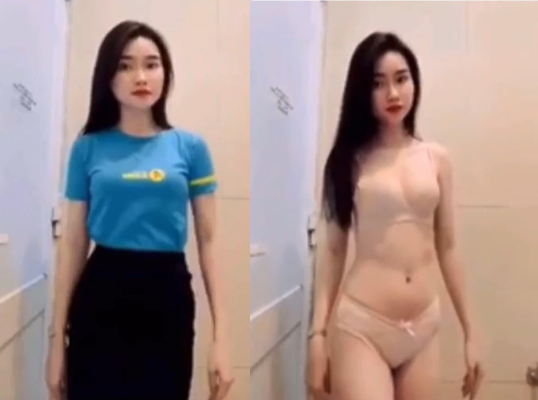 Nện nhau với em nhân viên điện máy xanh