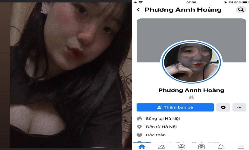 Phương Anh khoe hàng cực nóng
