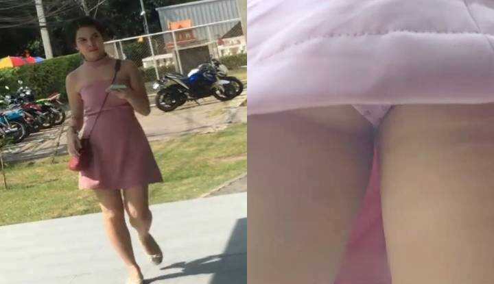 [Thái Lan]Lén nhìn quần lót của bạn gái lúc hẹn hò
