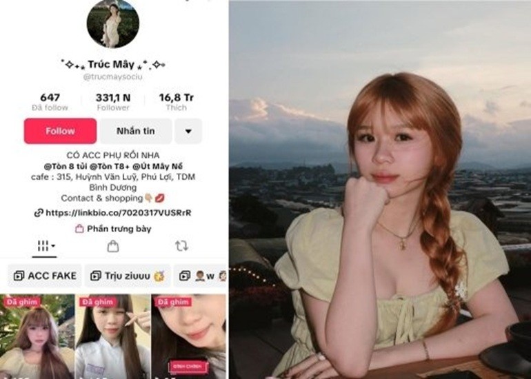 Trúc Mây Tiktoker 300K Follower Lộ Clip Sex