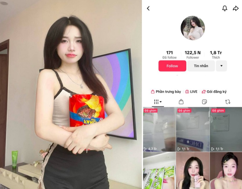 Video sex tiktok gái xinh lắc đít dẻo lồn xinh