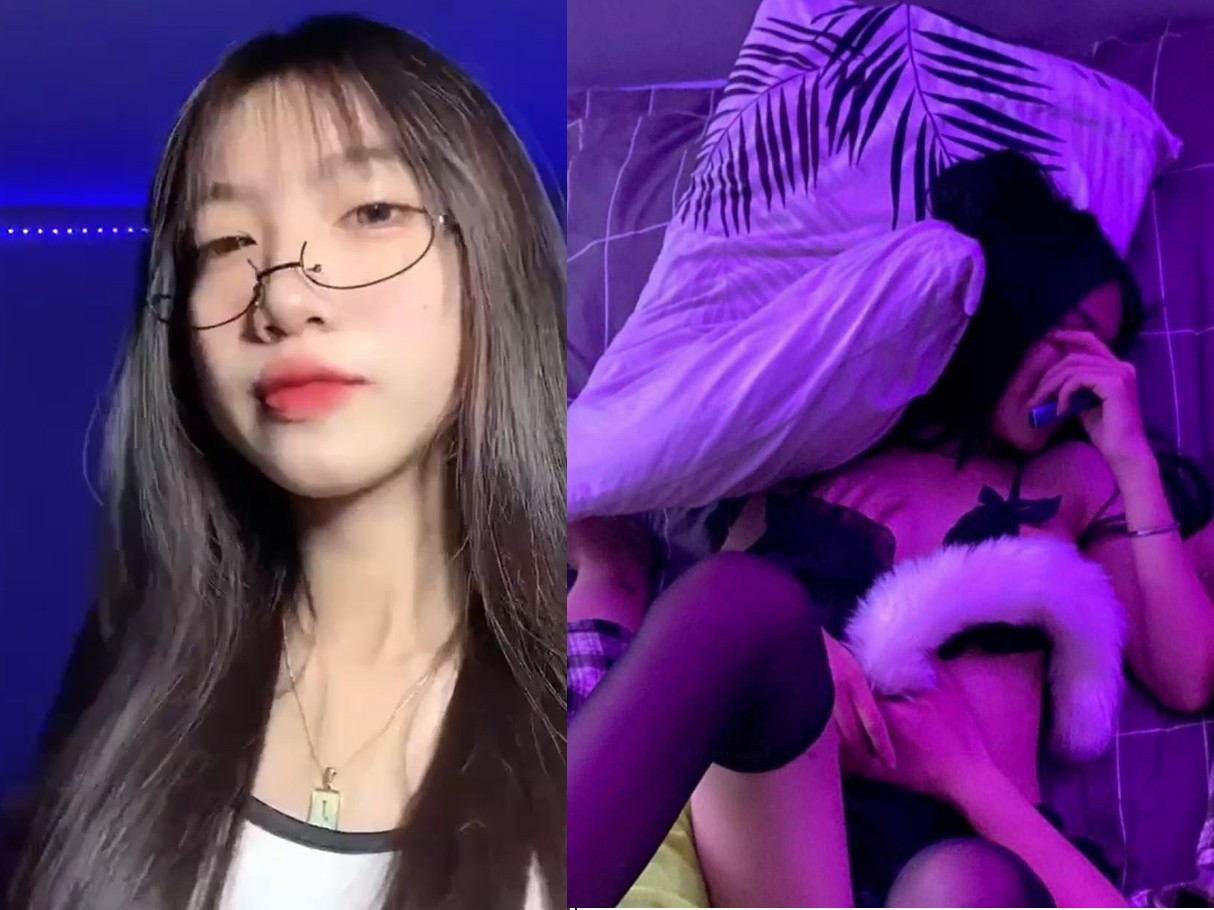 Xả đồ em gái công ty xinh hư hỏng